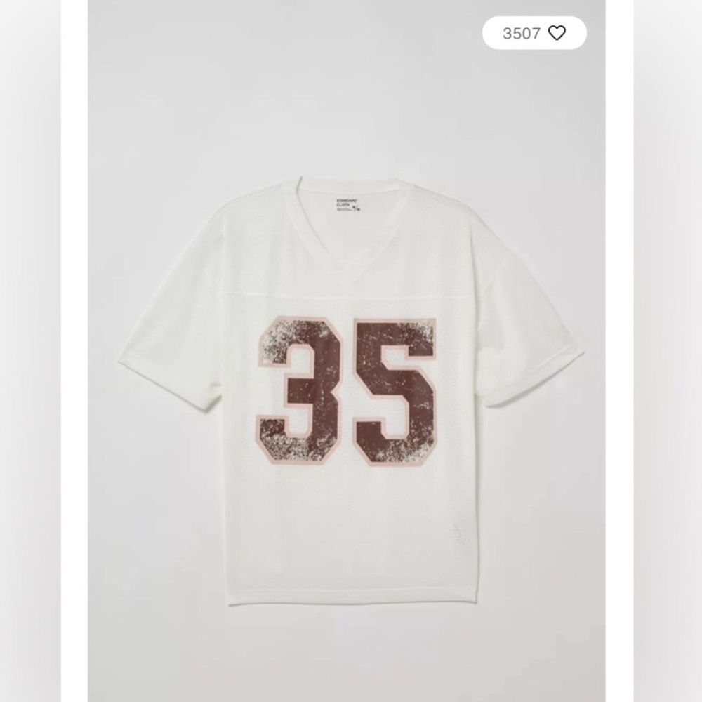 Urban Outfitters Standard Cloth Football Jersey Tee Size XL Brand New/Never Worn